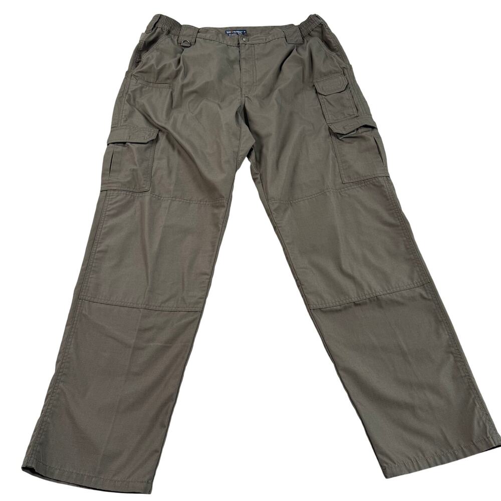 5.11 Tactical Series Cargo Pants Men's 40 Green Articulated Knees